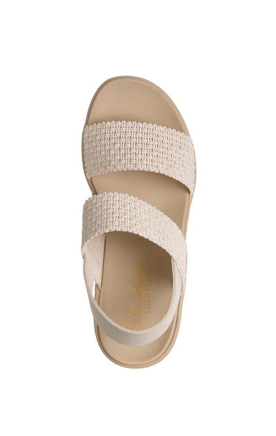 Sandali Skechers donna Cali Day 119413O FWT Bianco panna<BR/>