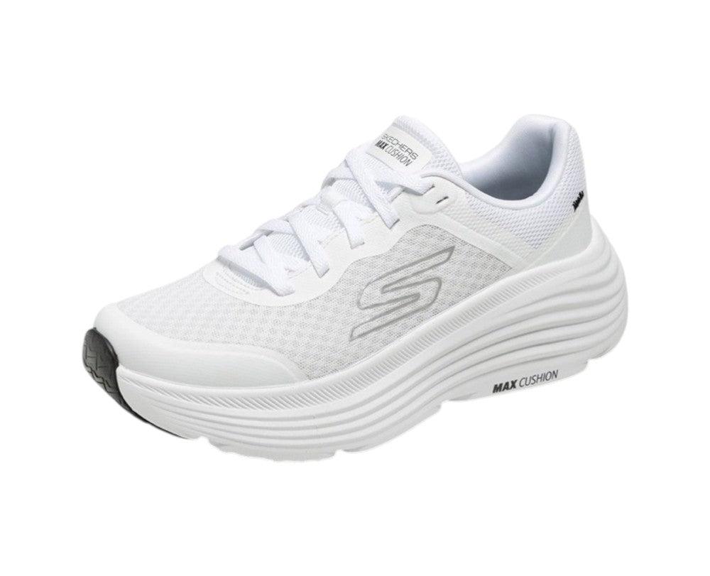 Sneakers Skechers donna 129470WBK Max Cushioning Endeavour Bianco<BR/>
