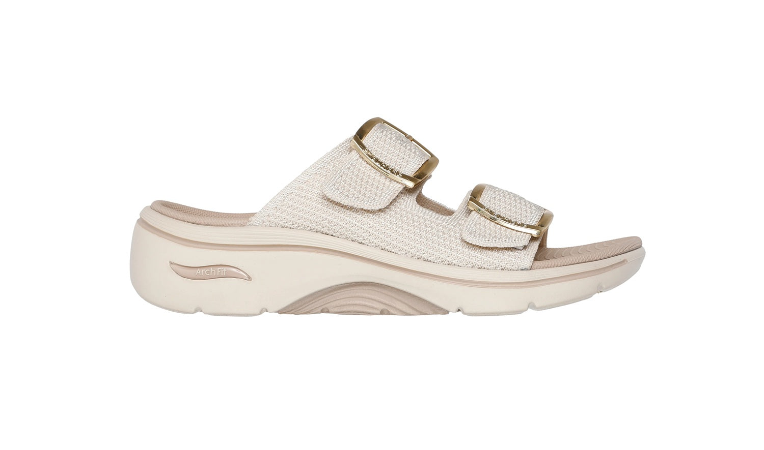Sandali Skechers donna 140871 NAT Go Walk Arch Fit 2.0 Chloe Beige<BR/>