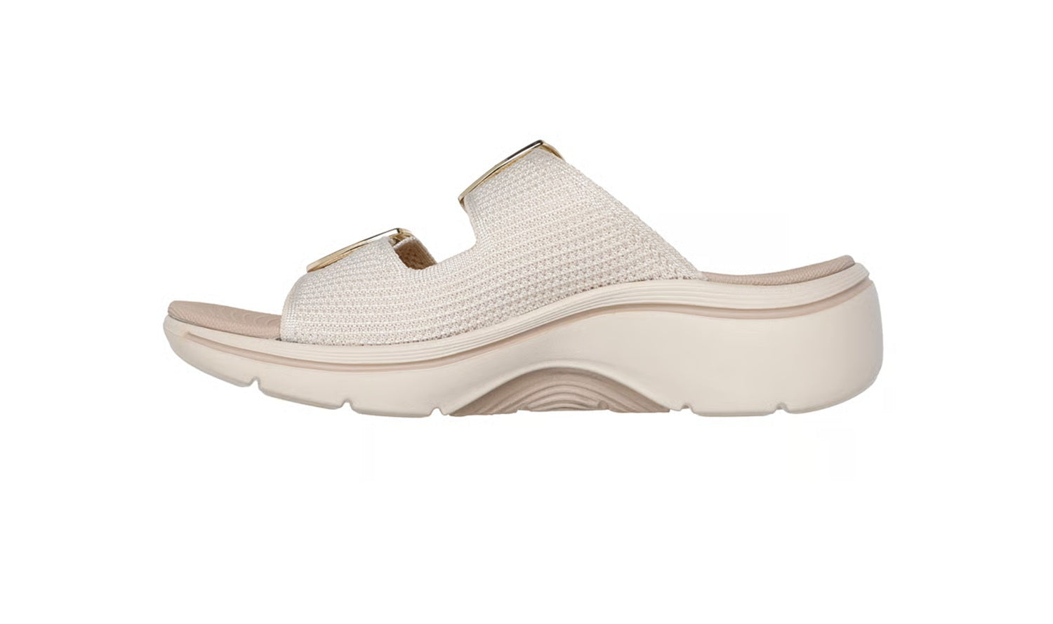 Sandali Skechers donna 140871 NAT Go Walk Arch Fit 2.0 Chloe Beige<BR/>