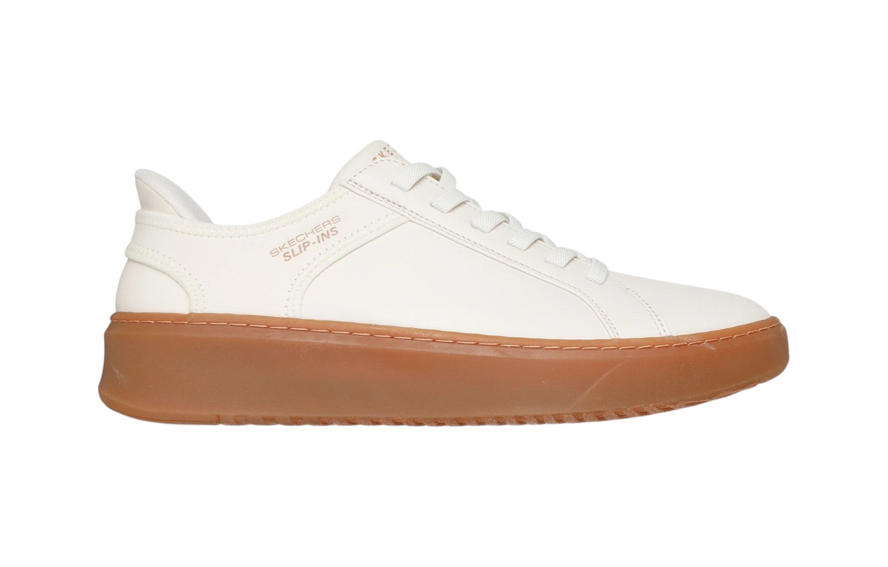 Sneakers Skechers uomo Slip ins Court Break 183177WHT Court Break Bianco <BR/>