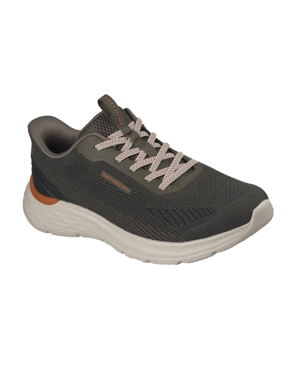Sneakers Skechers uomo slip ins relaxed fit garner 211369OLV Oliva