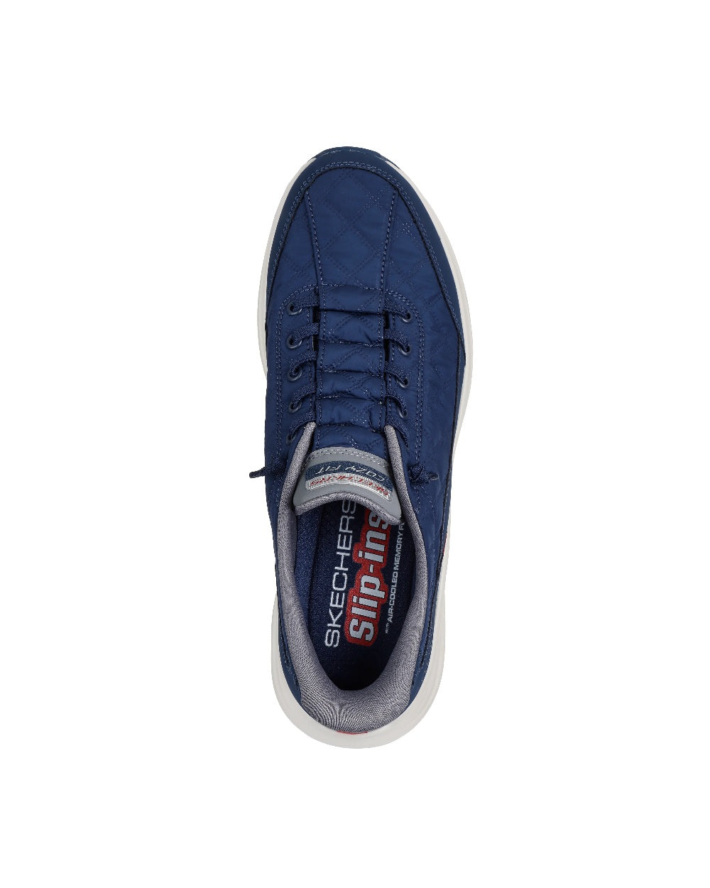 Sneakers Skechers uomo slip ins contour foam 232619NVGY Blu