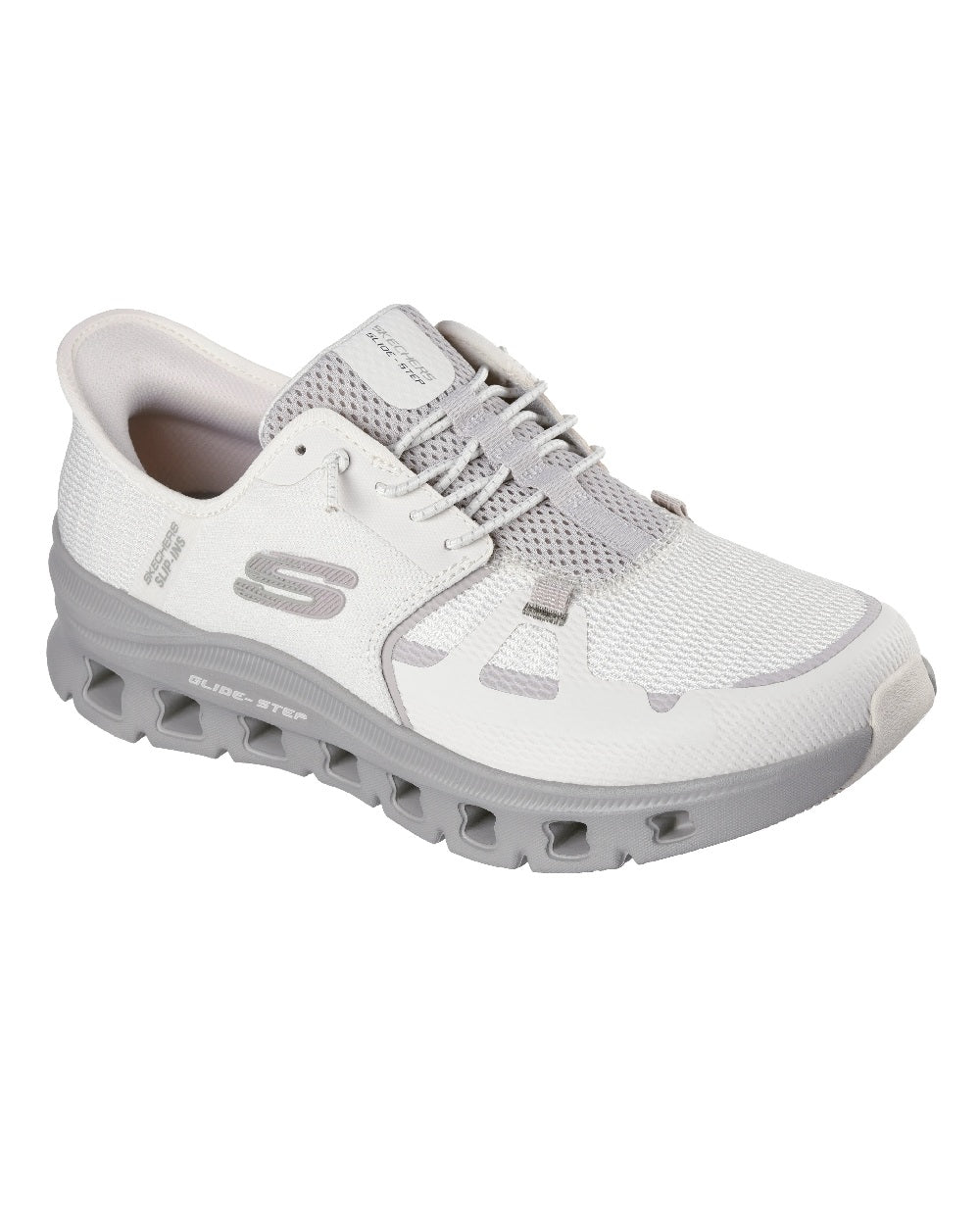 Sneakers Skechers uomo slip ins glide 232930NAT Natural