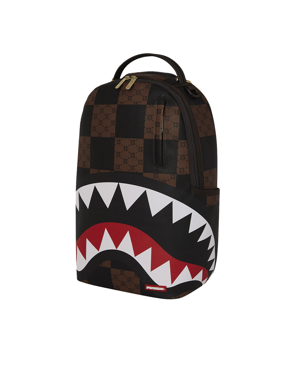 Zaino SPRAYGROUND uomo Enlarged Check Paris B6263 Marrone