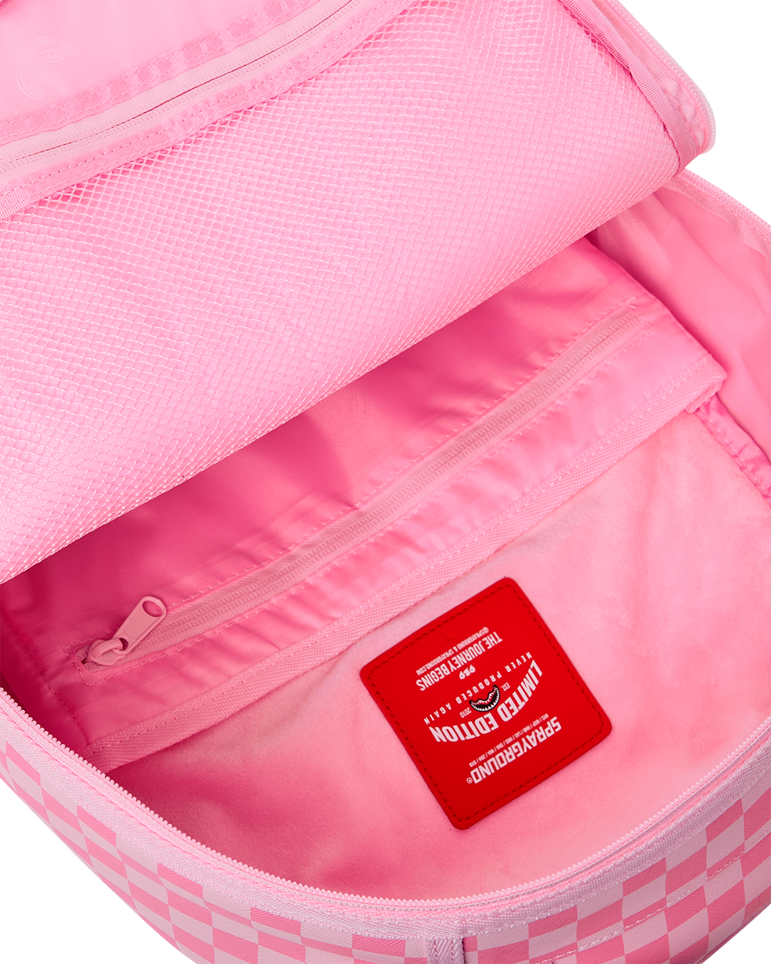 Zaino SPRAYGROUND donna Pink Sharks in Paris Patch B8717 Rosa