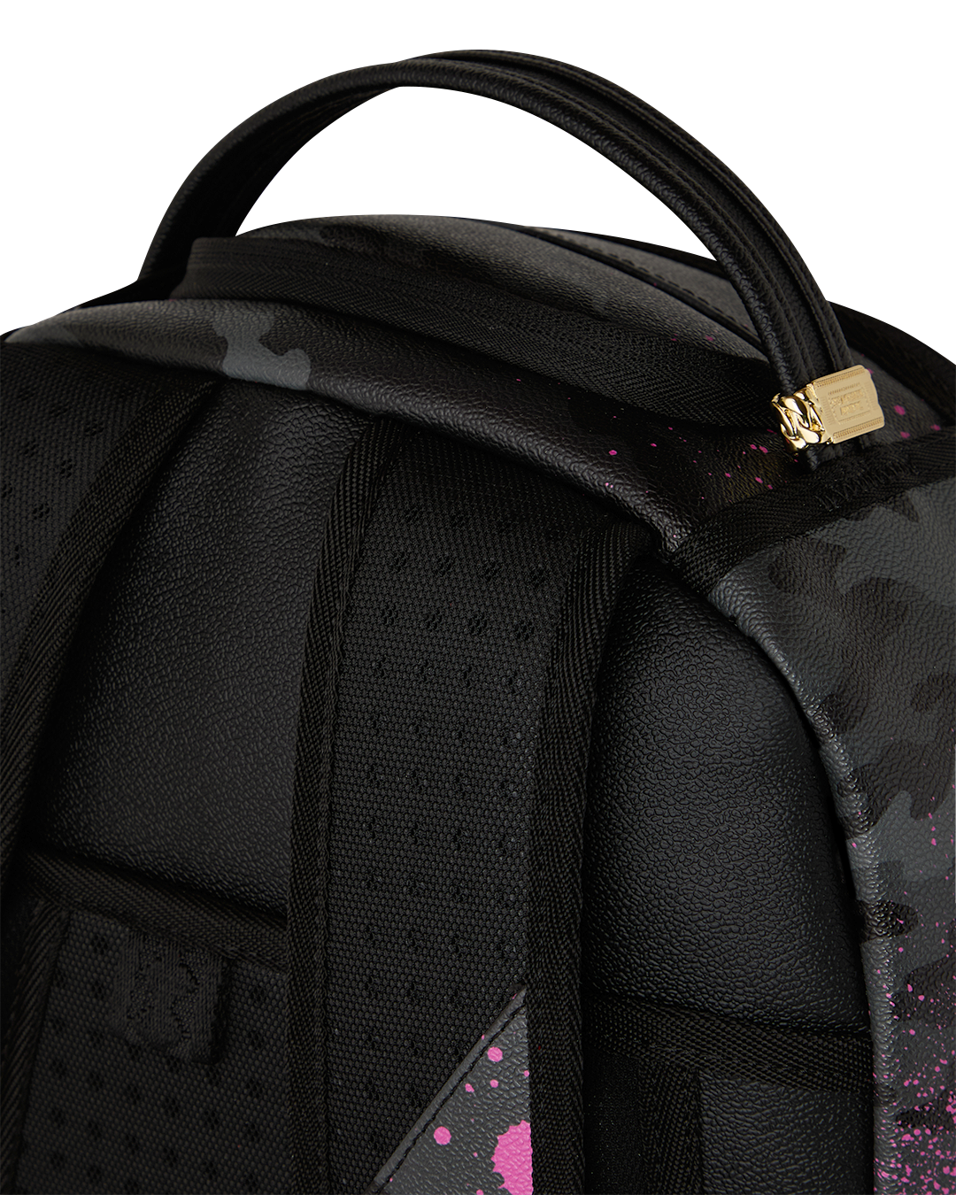 Zaino SPRAYGROUND donna Snoopy Pink Stencil B8781 Nero