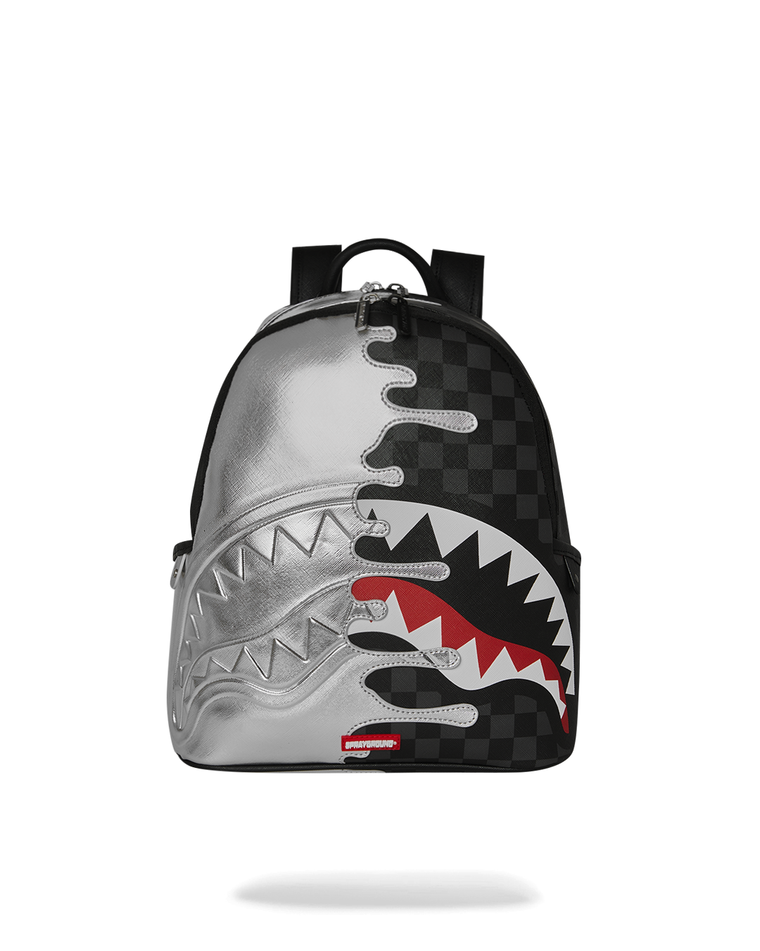 Zaino SPRAYGROUND donna Silver Side Drip Savage B8922 Argento<BR/>