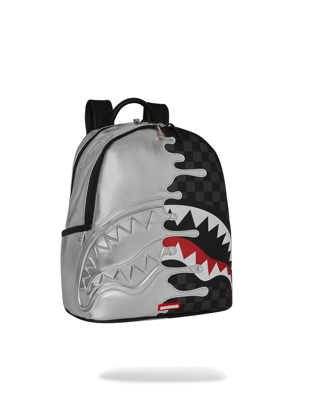 Zaino SPRAYGROUND donna Silver Side Drip Savage B8922 Argento<BR/>