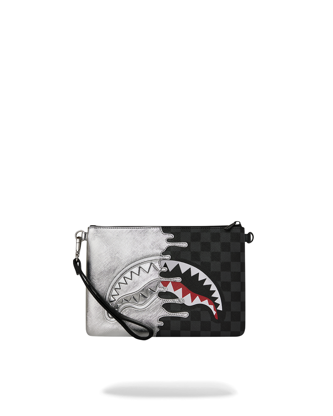 Pochette SPRAYGROUND uomo Silver Side Drip B8929 Argento