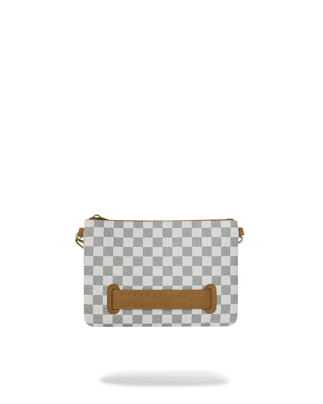 Pochette SPRAYGROUND uomo Graff Embossed Cream Check Crossover B8984 Crema