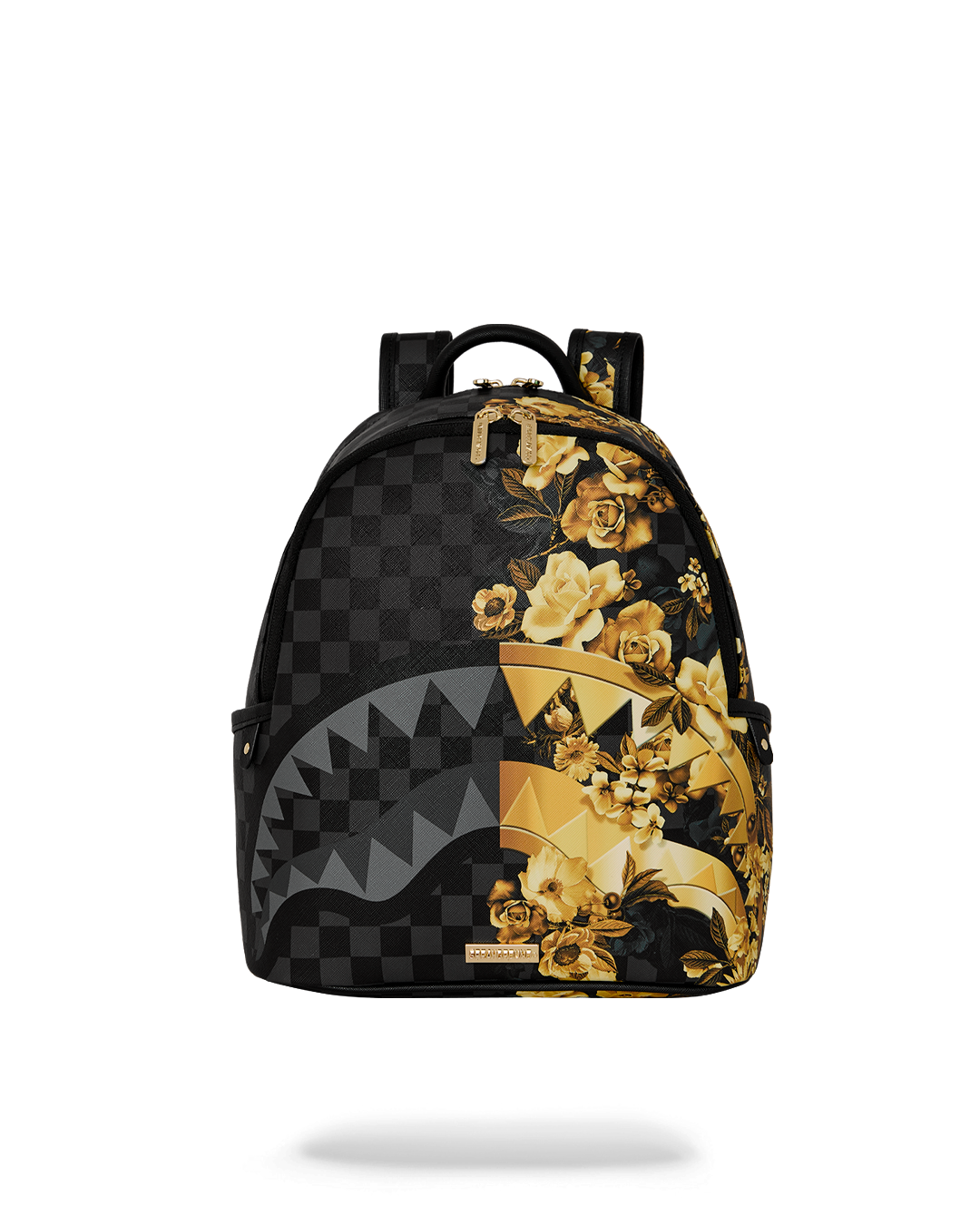 Zaino SPRAYGROUND donna Gold Floral Remix Savage B9003 Nero/oro