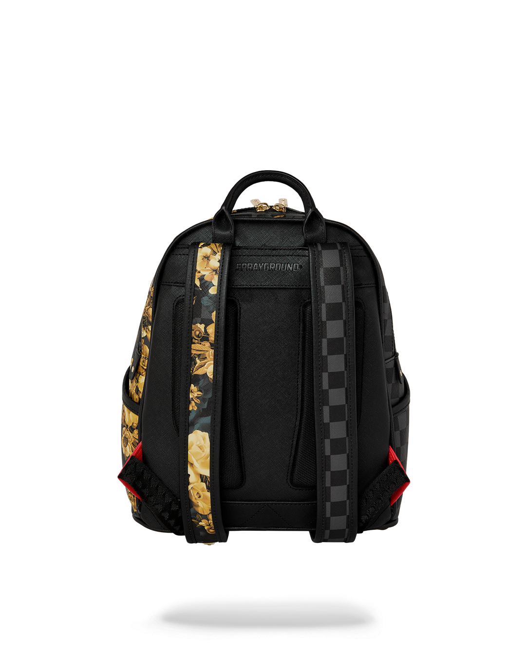 Zaino SPRAYGROUND donna Gold Floral Remix Savage B9003 Nero/oro