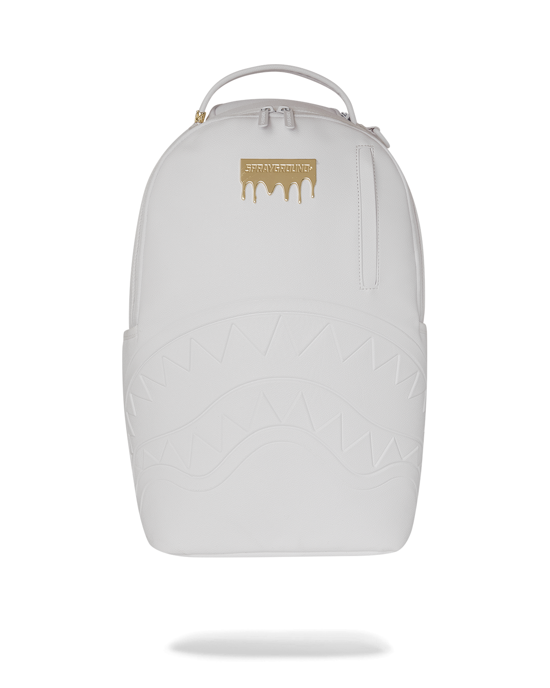 Zaino SPRAYGROUND uomo Gold Brick Luxe White B9245 Bianco