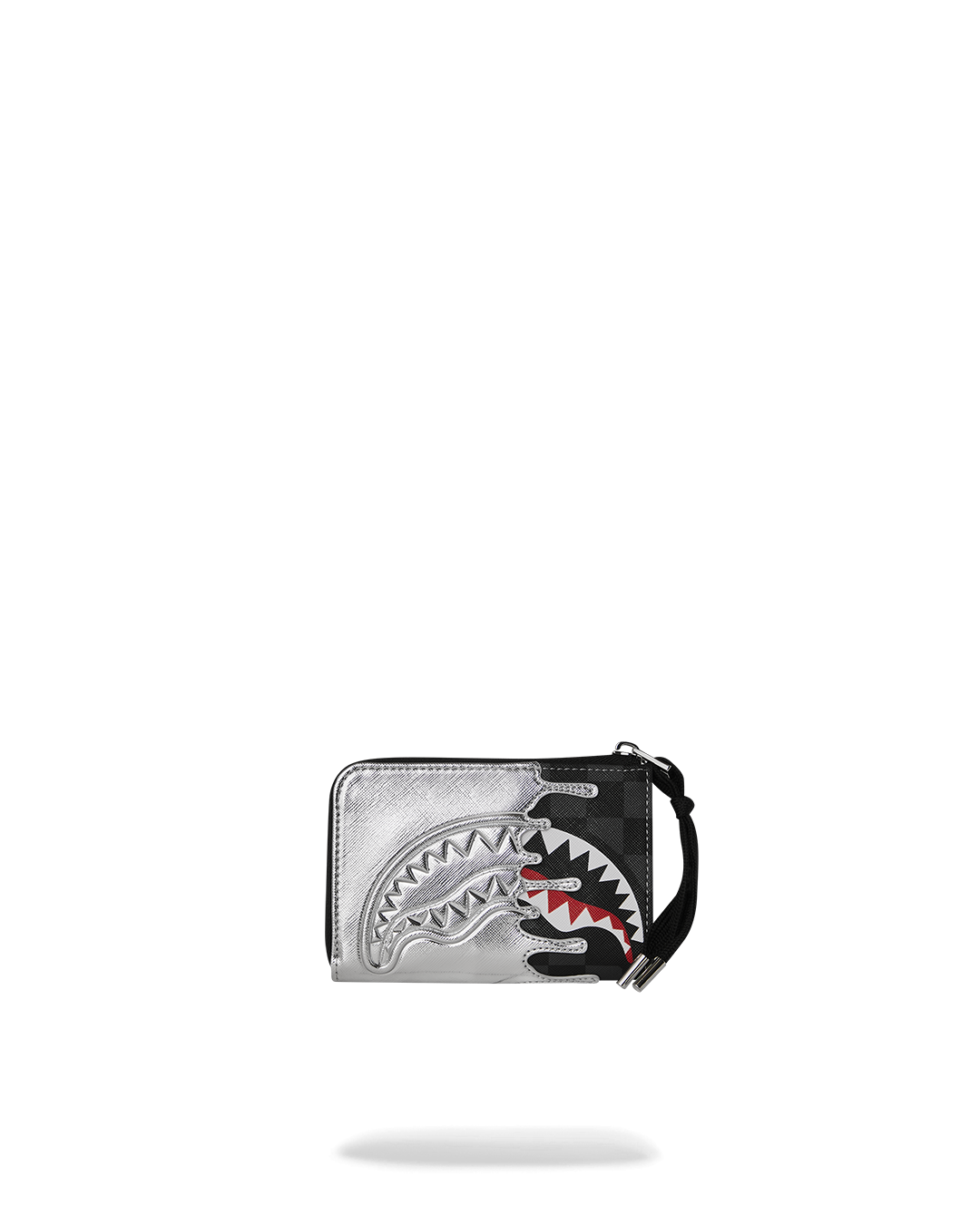 Portafoglio SPRAYGROUND uomo Silver Side Drip W8931 Argento