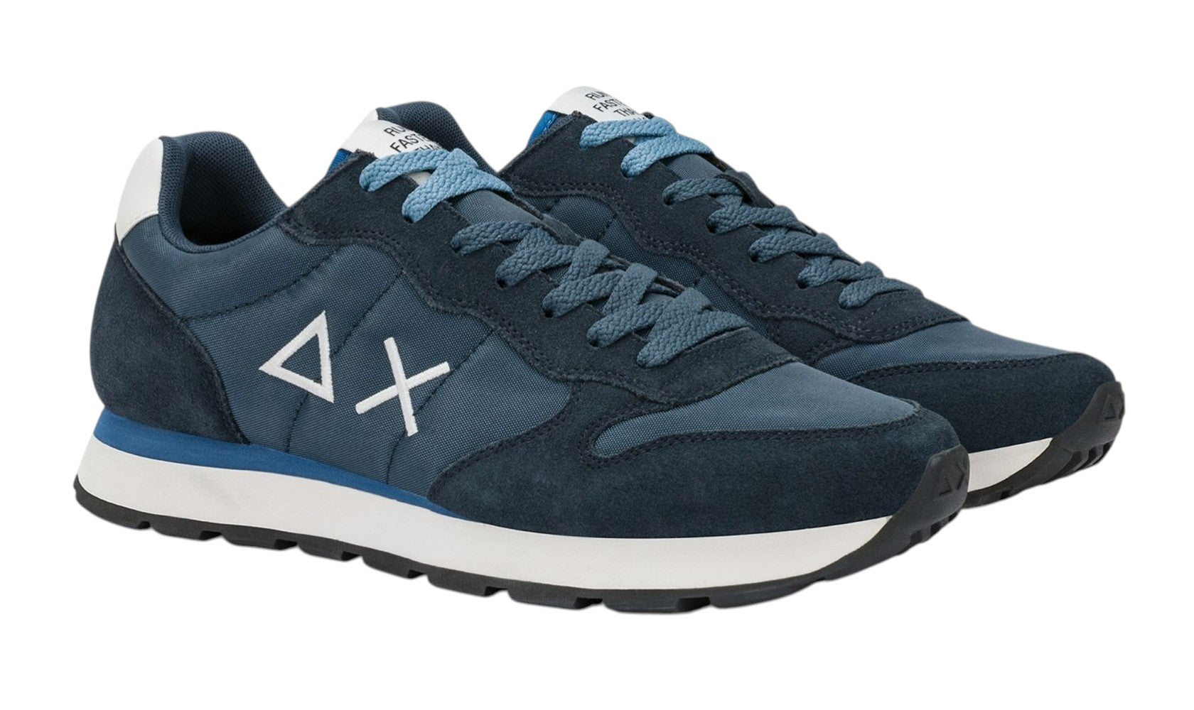 Sneakers Sun68 uomo BZ3610107 Tom Solid Blu Navy<BR/>