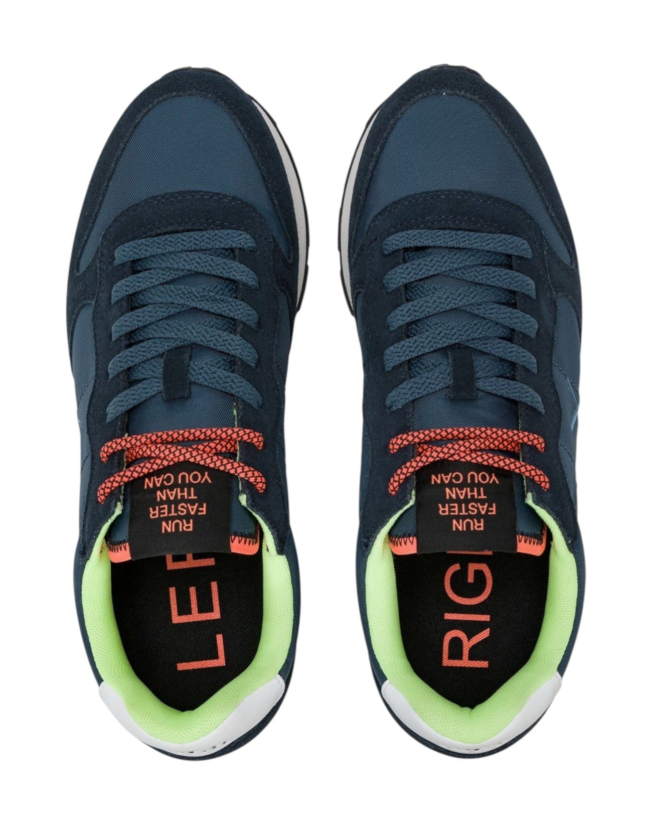 Sneakers Sun68 uomo BZ3610207 Tom Solid Fluo Blu Navy<BR/>