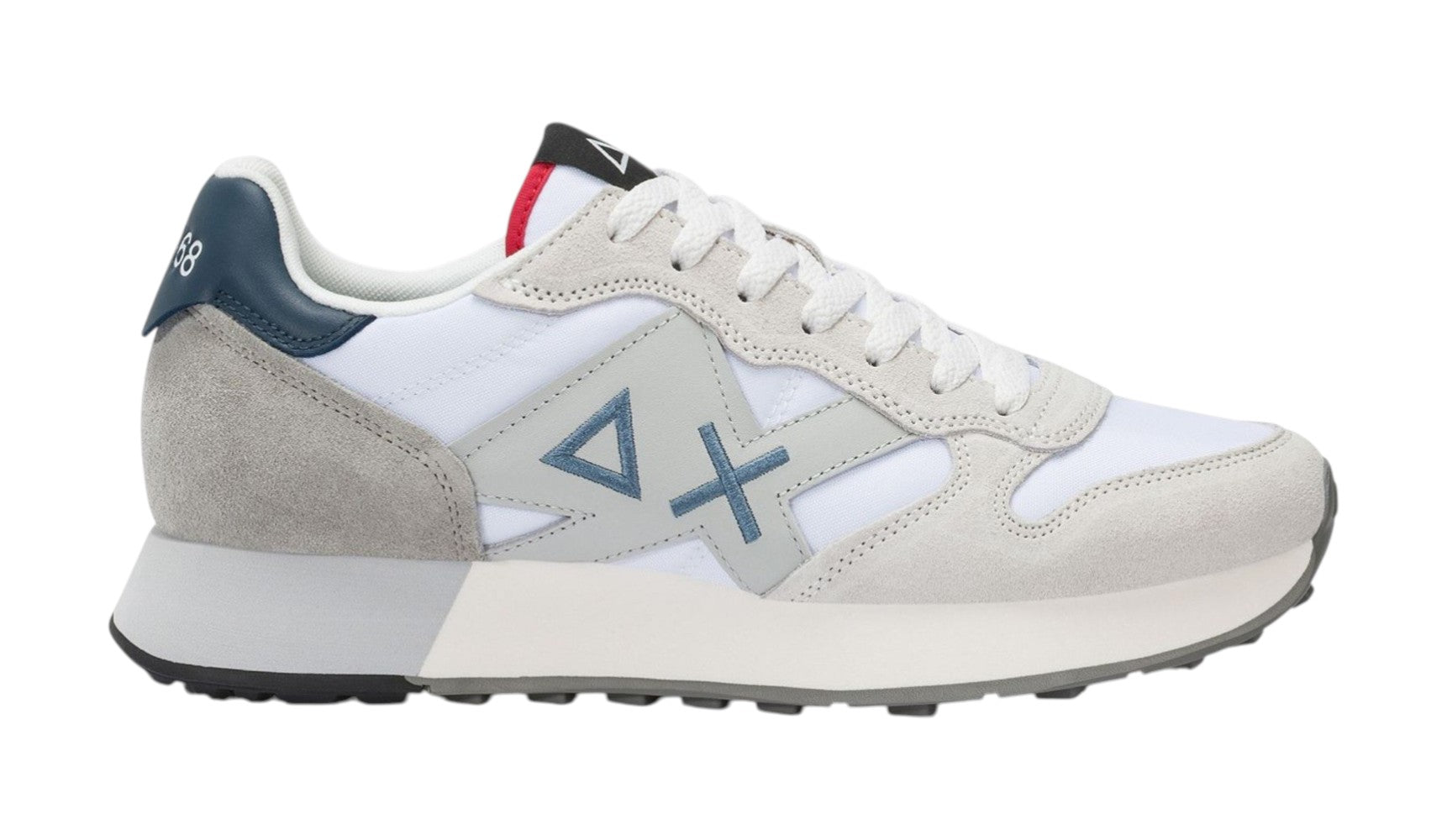 Sneakers Sun68 uomo BZ3611501 Jaki 2.0 Solid Bianco<BR/>