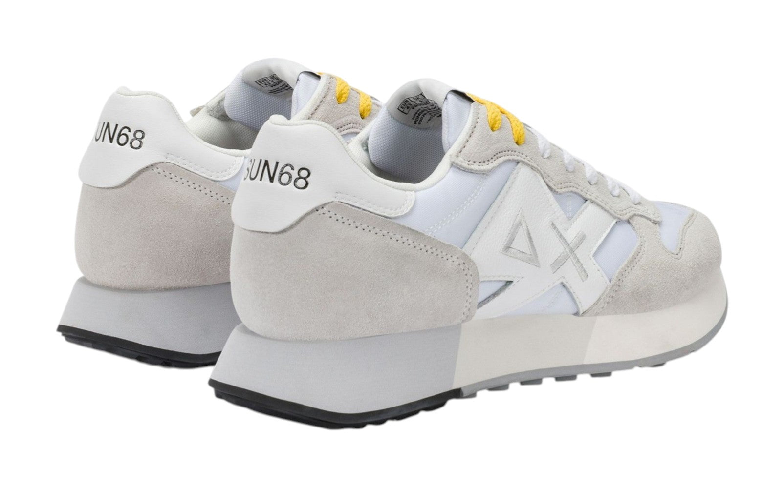 Sneakers Sun68 uomo BZ361160101 Jaki 2.0 Solid Bianco<BR/>