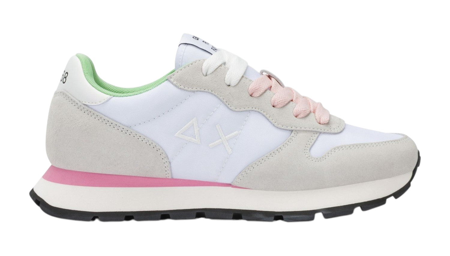 Sneakers Sun68 donna BZ3620101 Ally Solid Bianco<BR/>