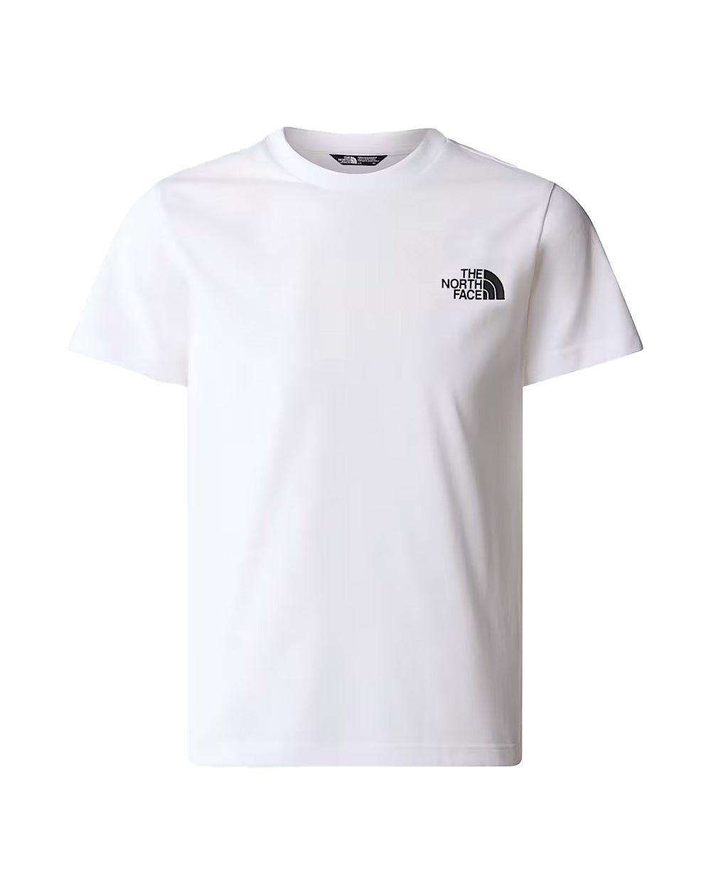 T-shirt THE NORTH FACE bambino Simple Dome 7QEY Bianca<BR/>