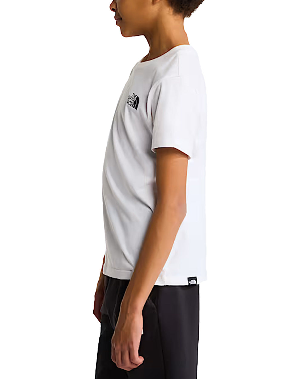 T-shirt THE NORTH FACE bambino Simple Dome 7QEY Bianca<BR/>