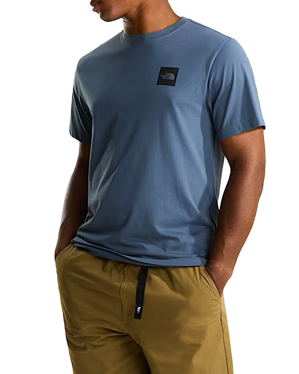 T-shirt THE NORTH FACE uomo Evolution Box Half Dome Regular 8G9C Grigia<BR/>