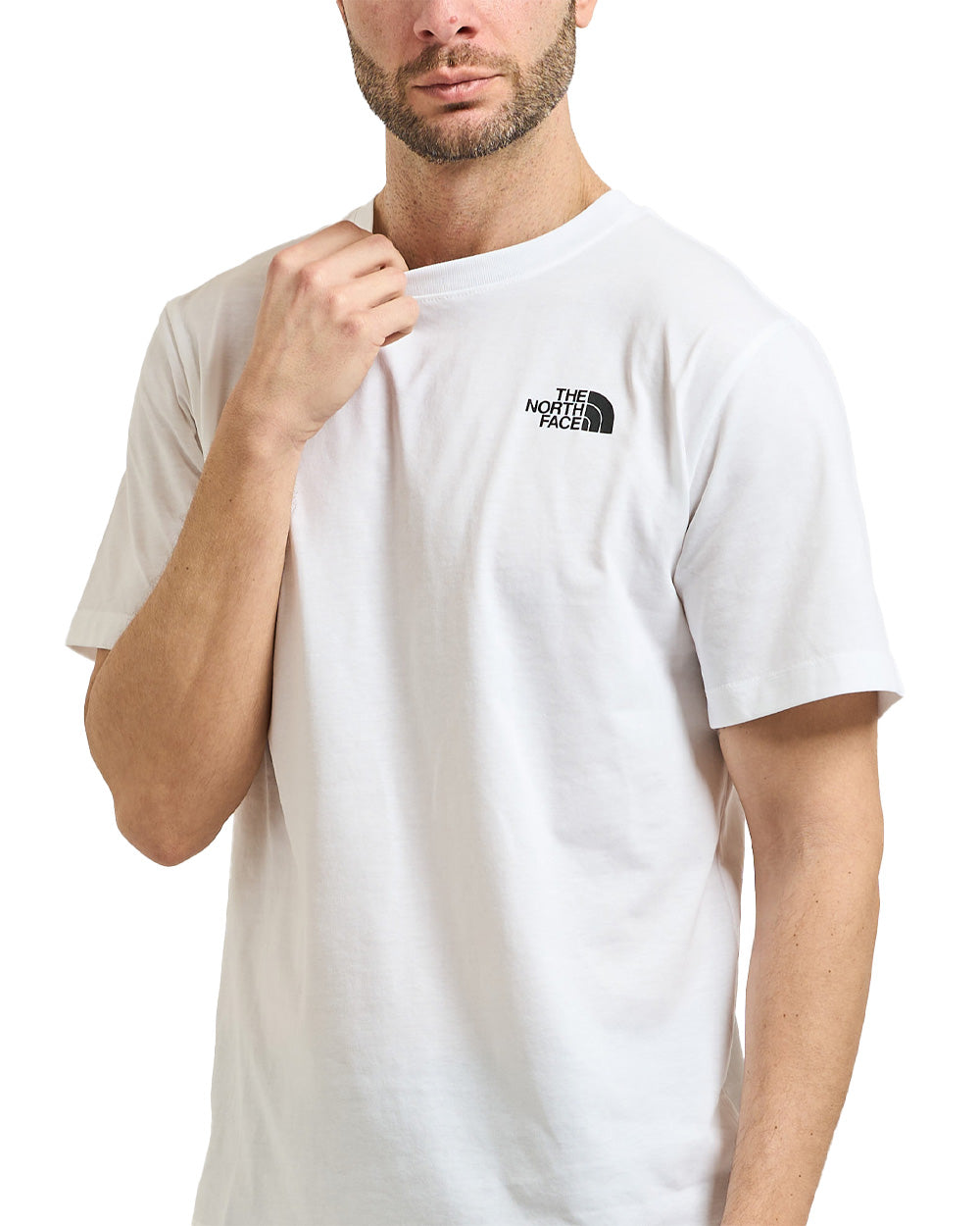 T-shirt THE NORTH FACE uomo 8GUZ Bianca<BR/>