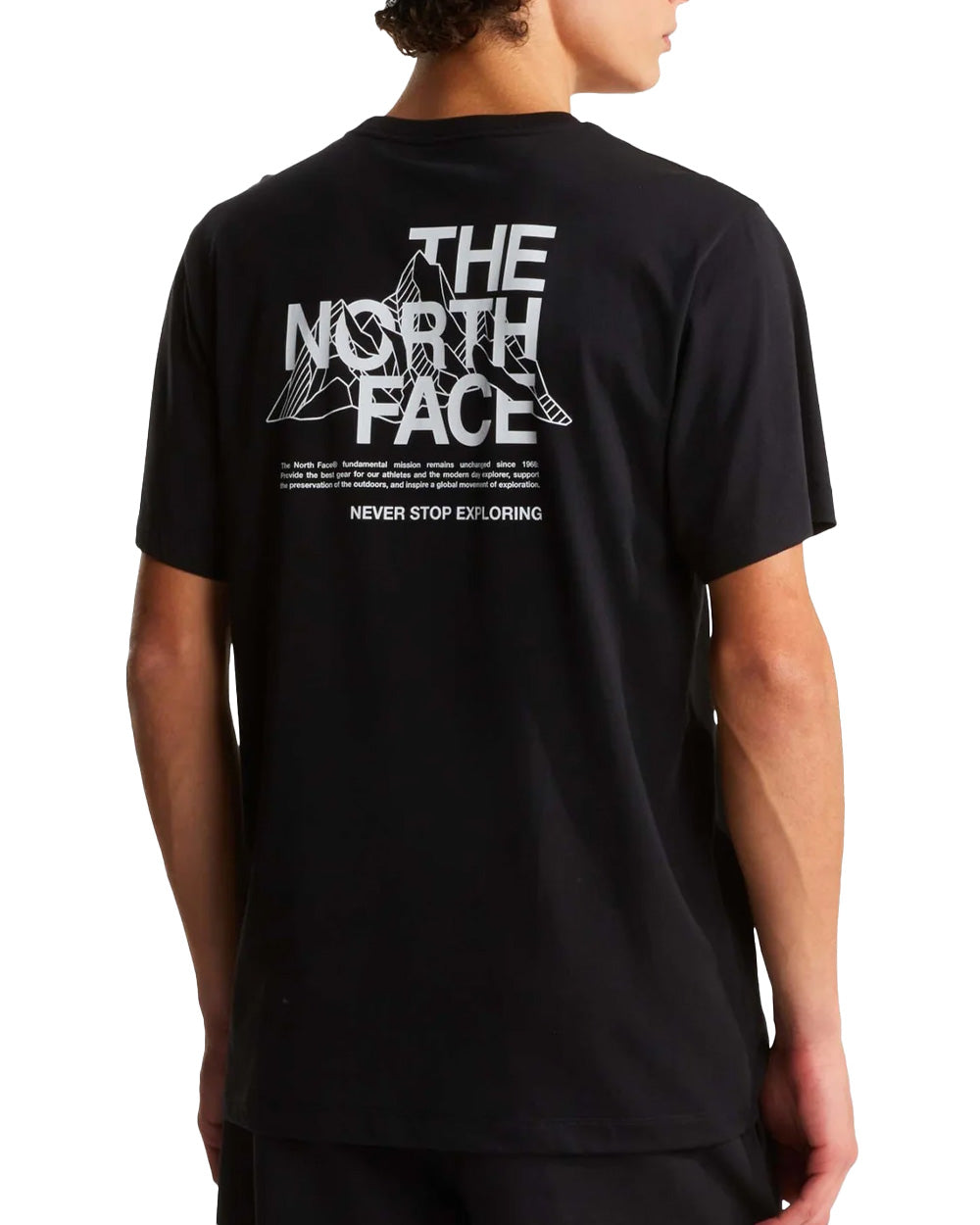 T-shirt THE NORTH FACE uomo 8GUZ Nera<BR/>