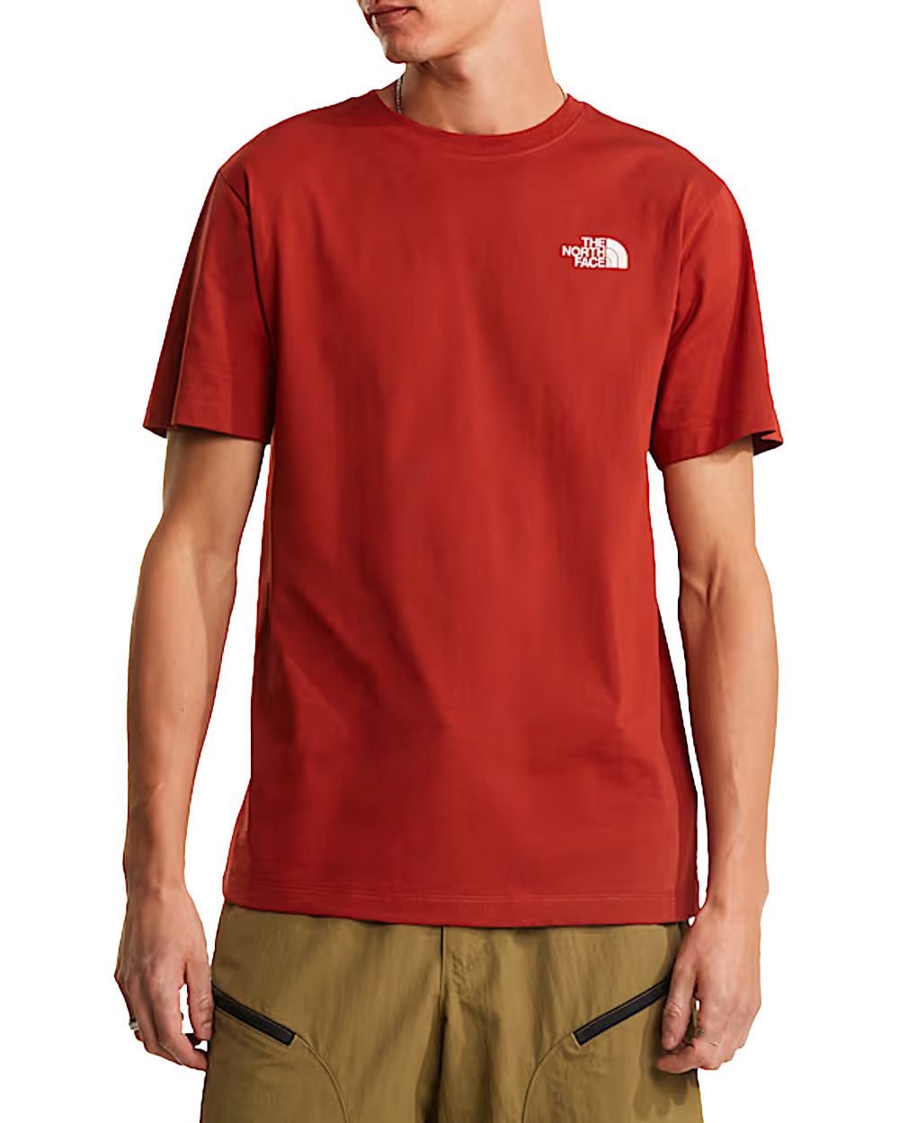 T-shirt THE NORTH FACE Vertical Regular uomo 8GV1 Mattone