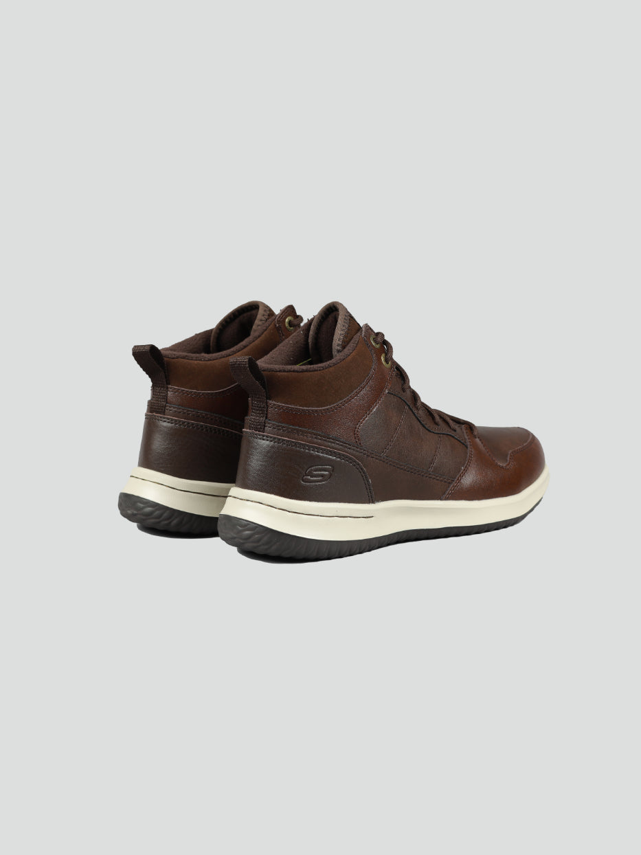 Polacchine Skechers marroni "Ralcon Chocolate" Memory Foam 