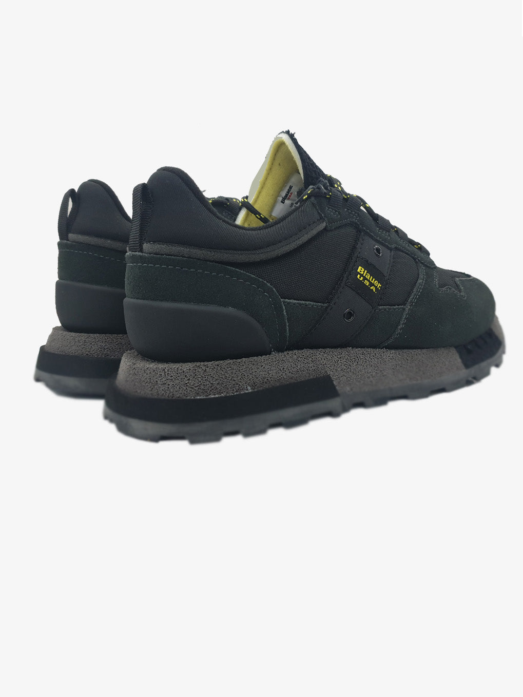 Sneakers "Heron" Uomo Beige con Dettagli a Contrasto 