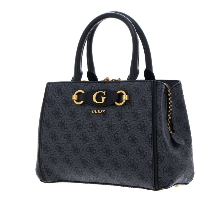 Borsa "Izzy" con logo 4G Blu Navy 