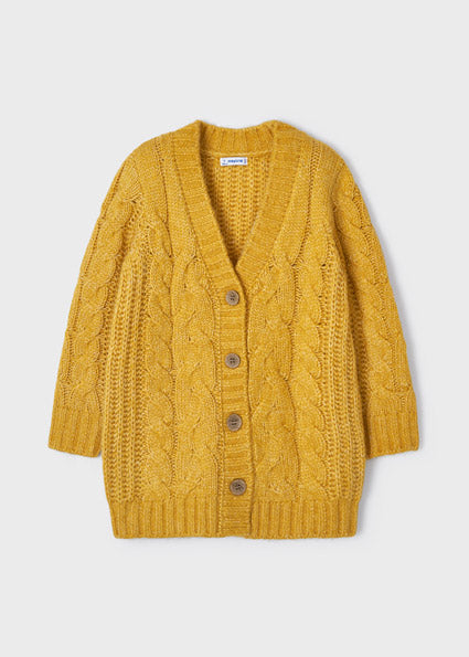 cardigan lungo bambina 