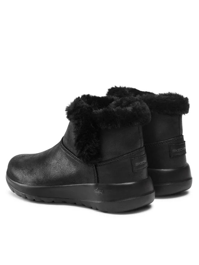 Stivaletti neri Skechers "Endeavor" con imbottitura in pelliccia sintetica 