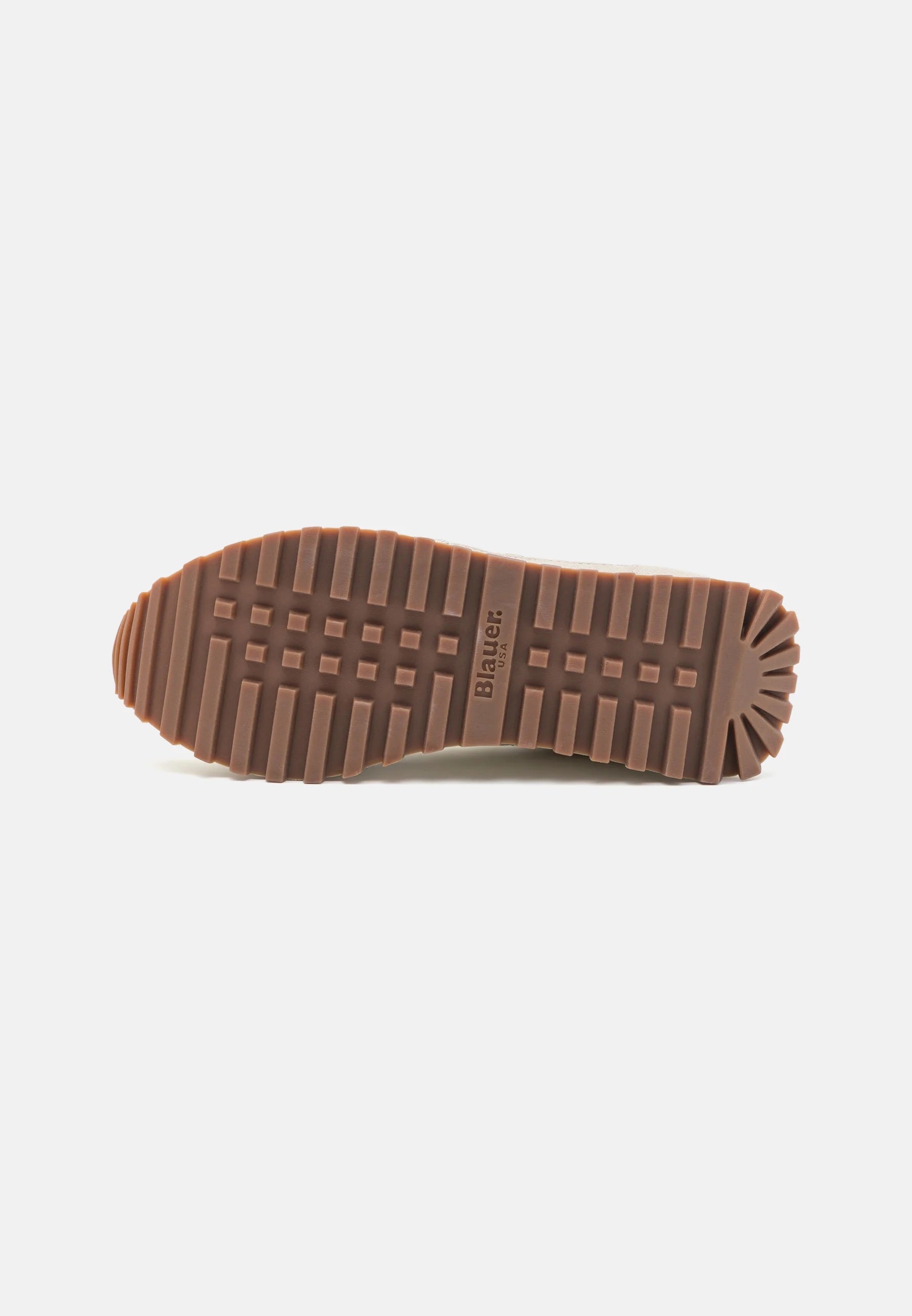 Sneakers Donna "Millen" Cream con Borchie e Dettagli a Contrasto 