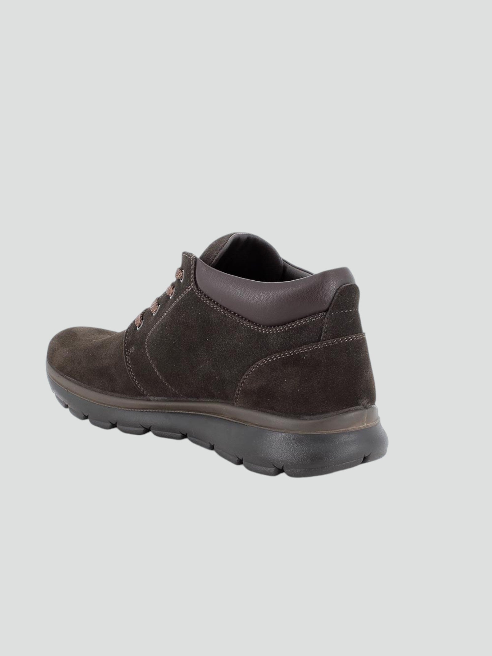 Polacchine caffè in pelle scamosciata GORE-TEX con memory foam 