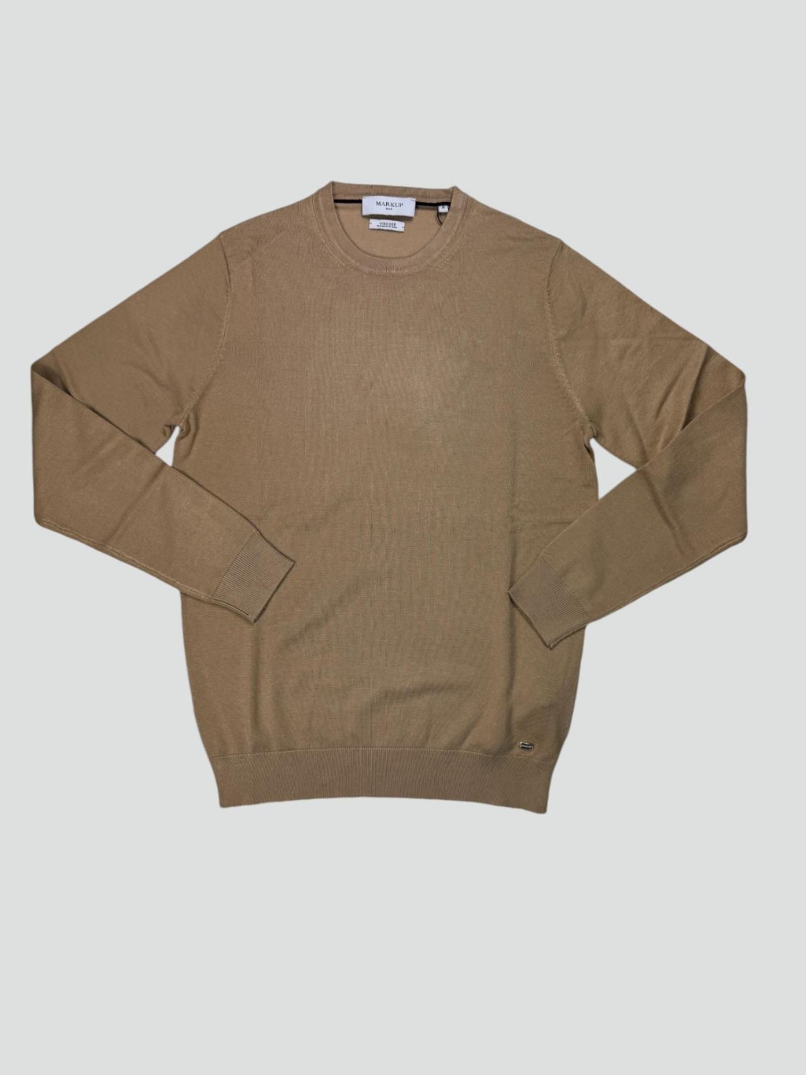 Maglia cammello in Misto Viscosa Silk Touch 
