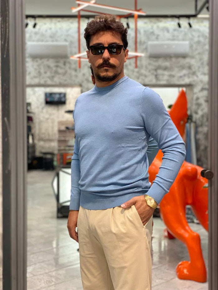 Maglia carta da zucchero in Misto Viscosa Silk Touch 