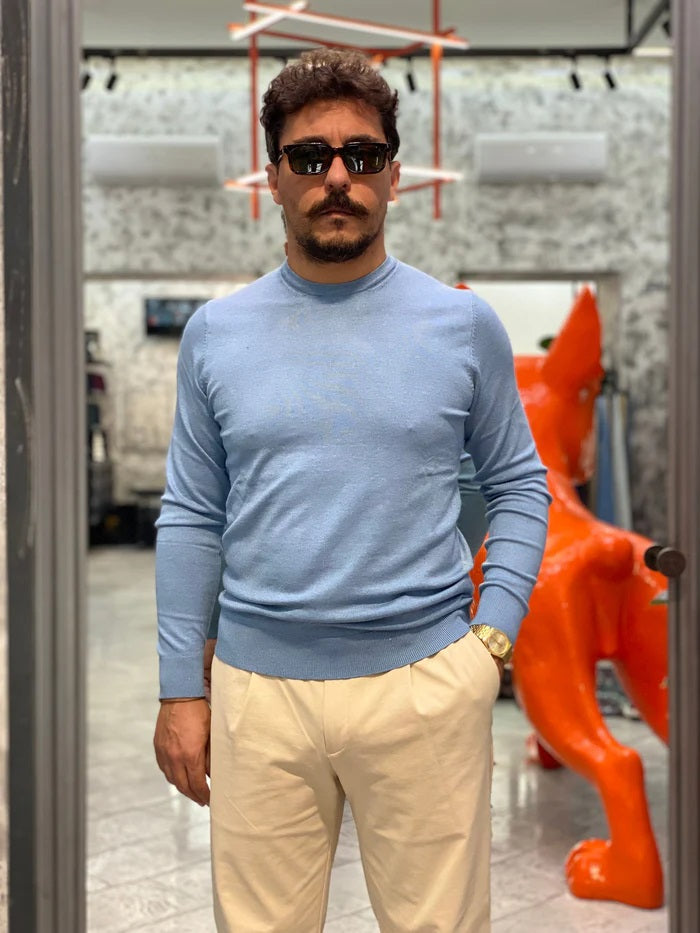 Maglia carta da zucchero in Misto Viscosa Silk Touch 