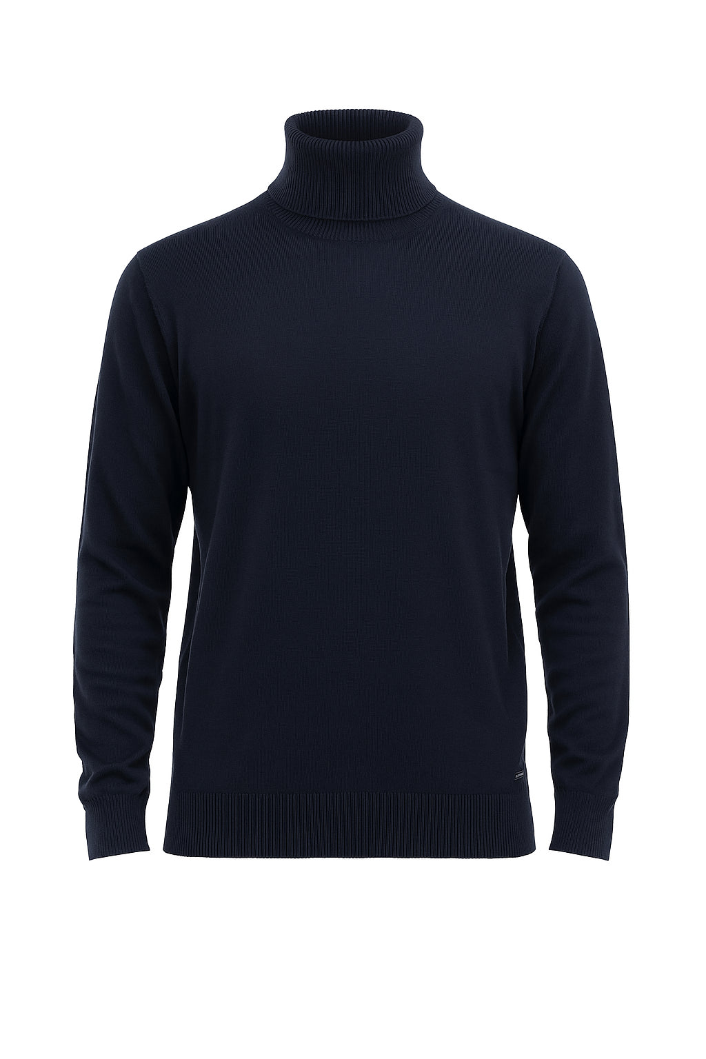 Lupetto Uomo Blu Scuro in Misto Viscosa Finezza 12 