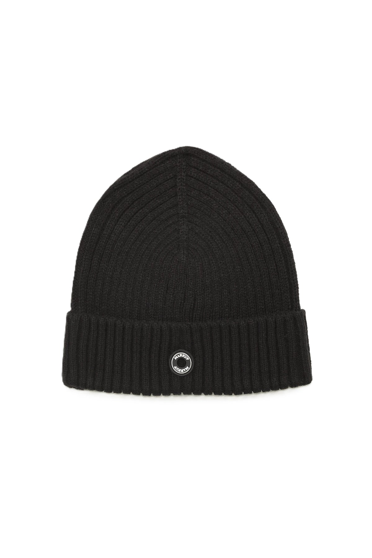 Cappello nero in Maglia con logo Markup 