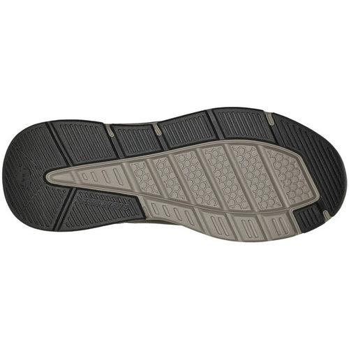 Sneakers "Benago" Oliva in Pelle con Soletta Memory Foam® 