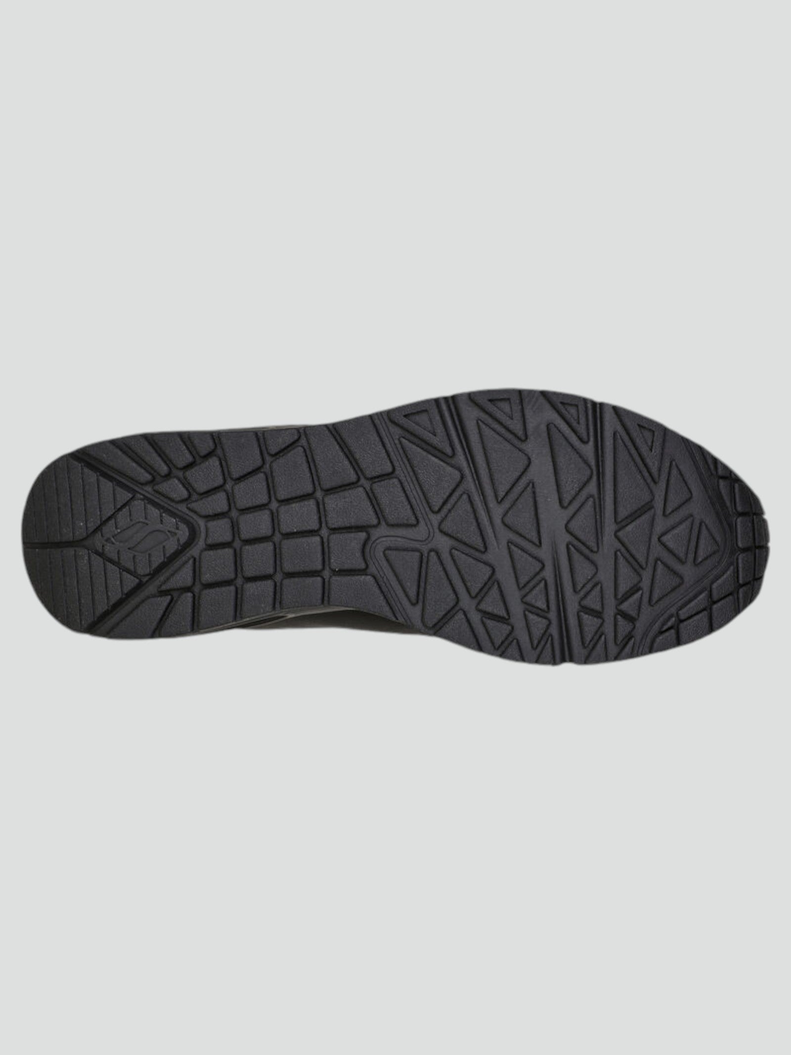 Sneakers "Uno - Stand On Air" Nere con Ammortizzazione Skech-Air® 