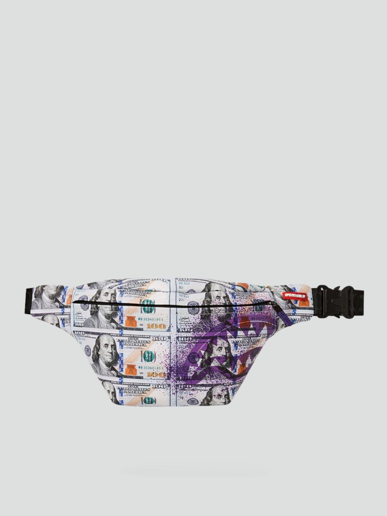 Marsupio "Money Splat Savvy" con Stampa Banconote 