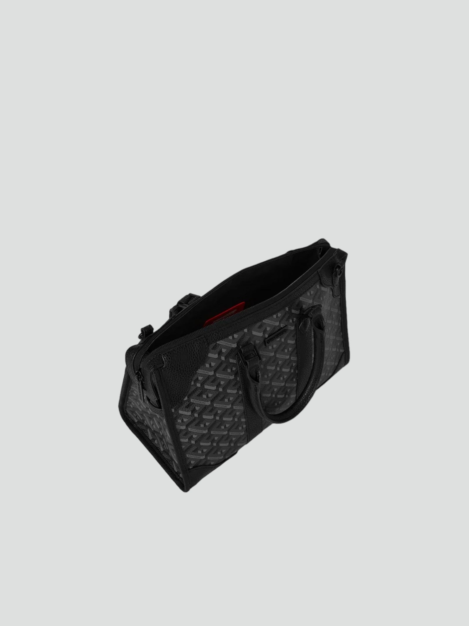 Borsa Mini Duffle Bag "3DSG Thunderclap Pyramid" Nera con Tracolla 