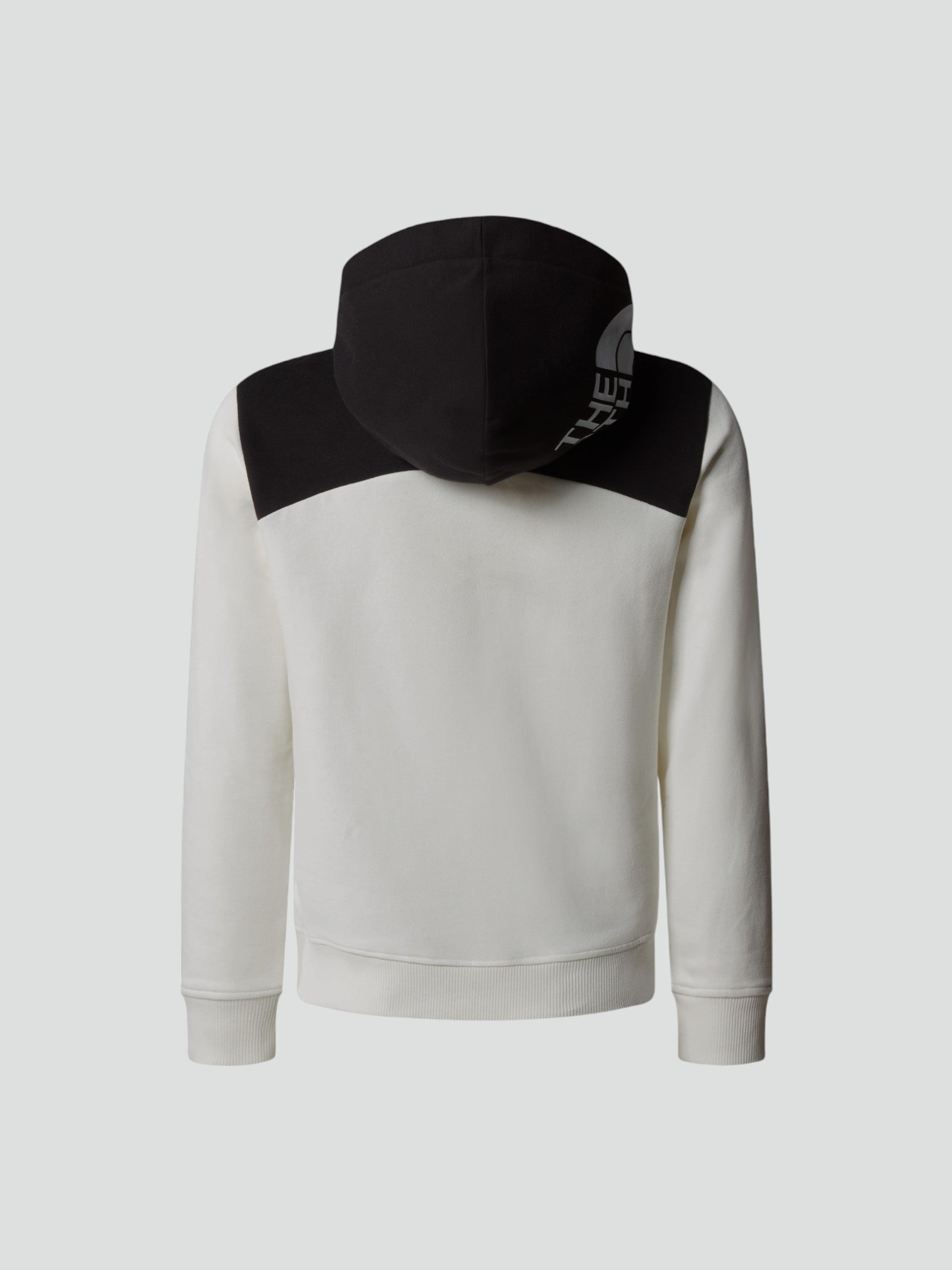 Felpa The North Face Nero e bianco con Cappuccio in Jersey 