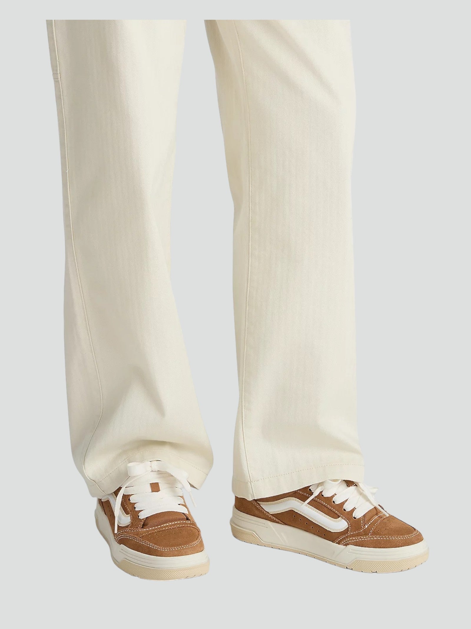 Sneakers "Hylane" Marroni in Crosta con Sidestripe 3D 