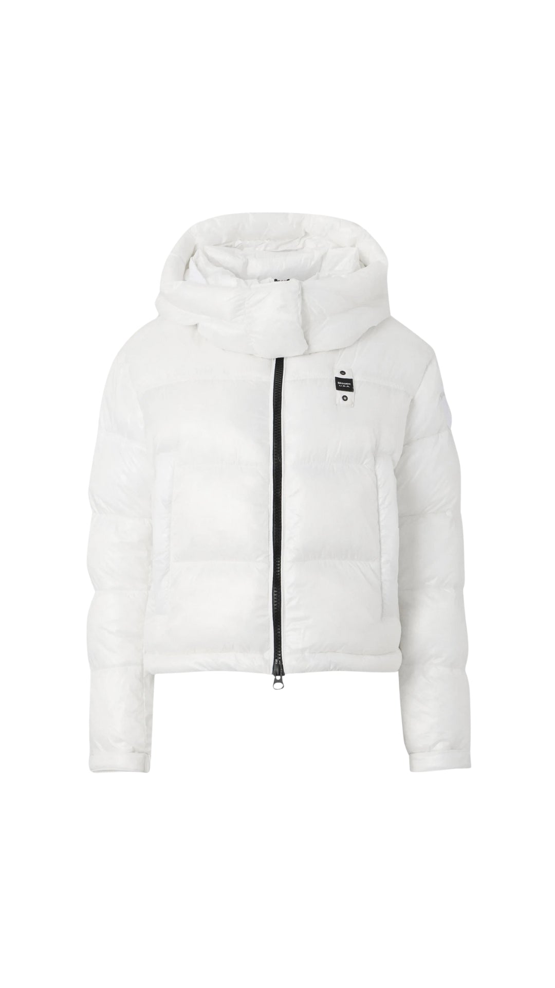 Piumino "Gloria" Bianco in Nylon con Imbottitura Sorona® Aura 
