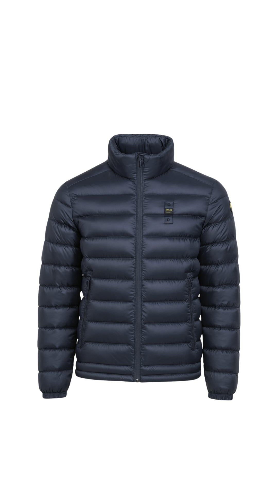 Piumino "Sewall" Blu con Interno Verde e Chiusura Zip 